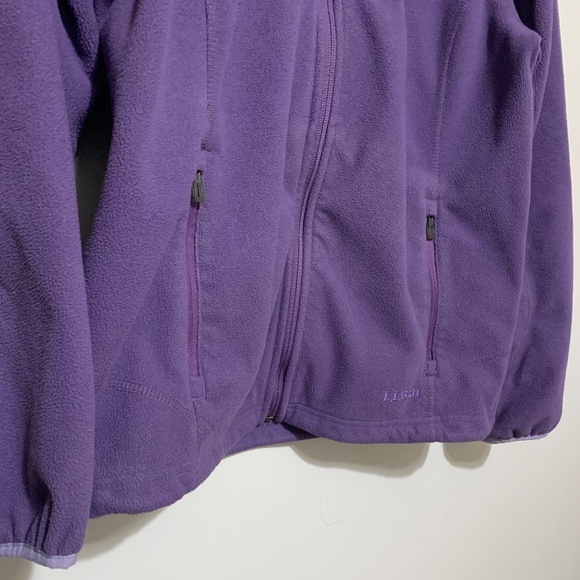 Womens L.L. Bean Hooded Fleece Jacket - Picture 7 of 9